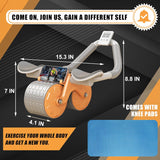 AB-VANTAGE 360™ | Smart Core Trainer (2024 Edition) Inc FREE Timer + Knee Pad