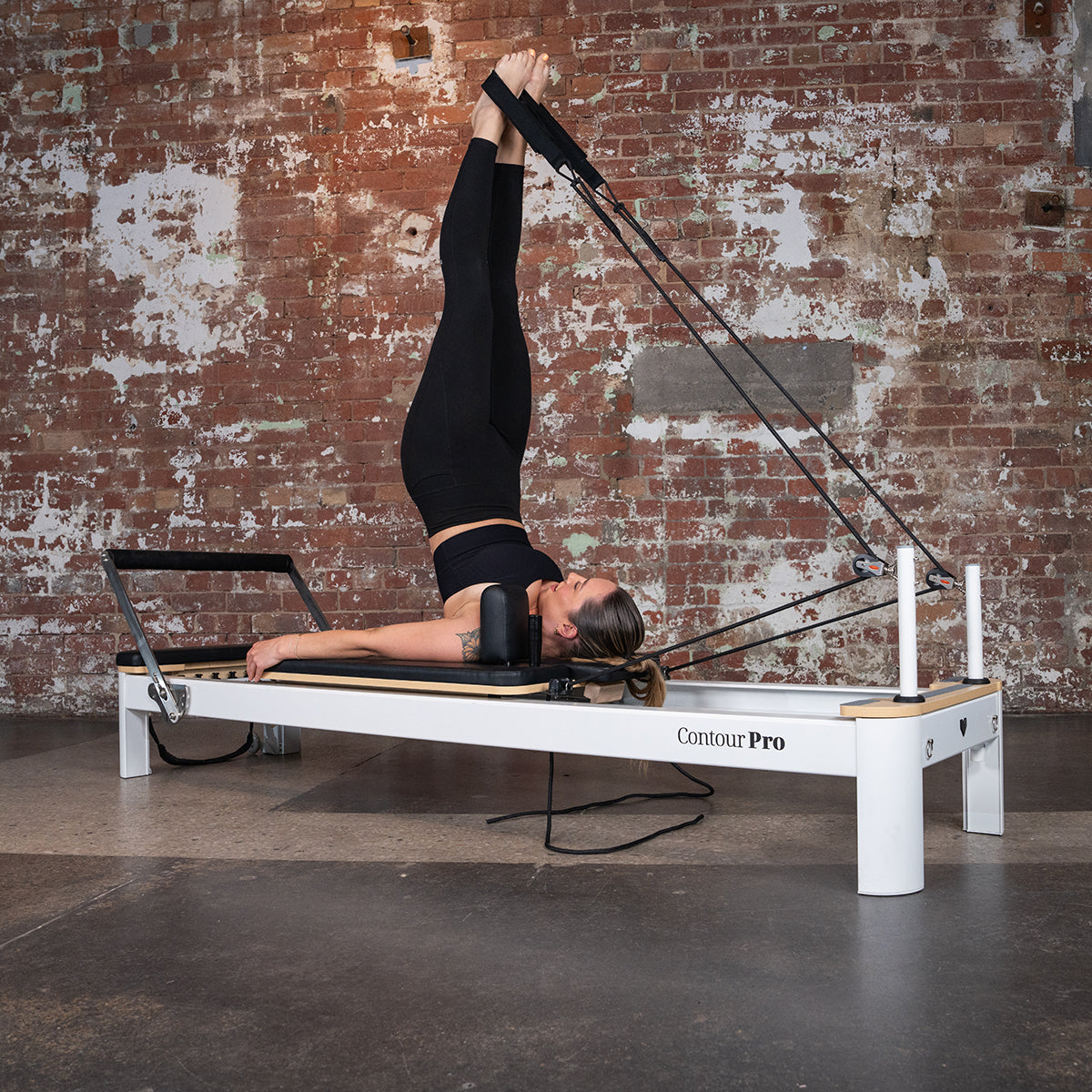 Fitness Contour Pro Studio Aluminium Reformer Pilates Bed Set