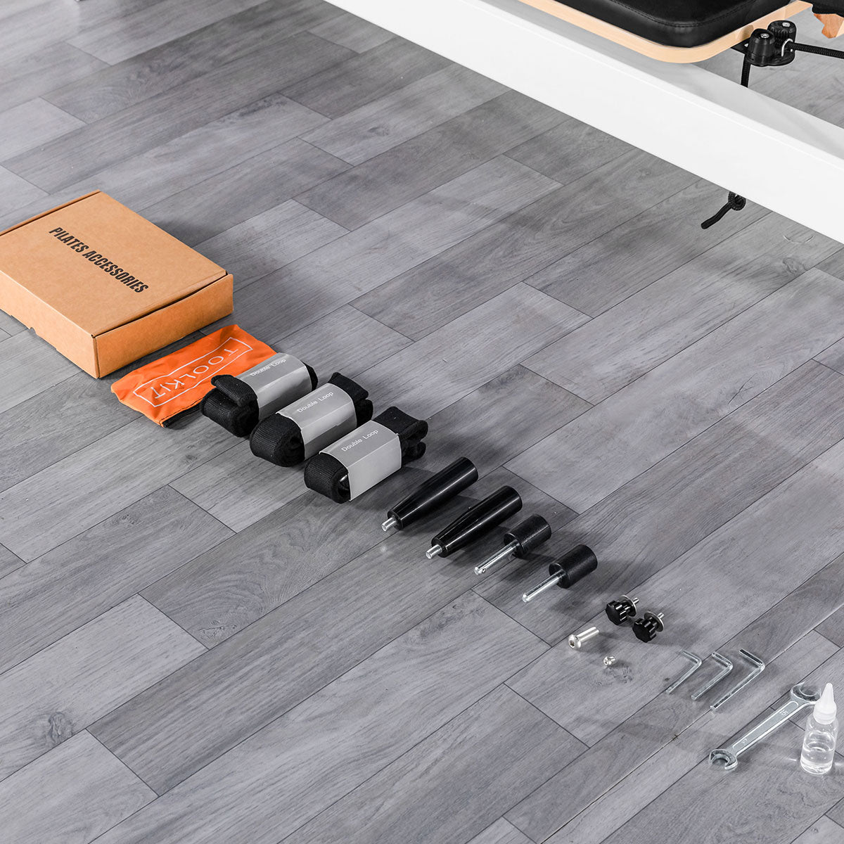 Fitness Contour Pro Studio Aluminium Reformer Pilates Bed Set