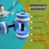 2x Water Aerobics Dumbbell EVA Aquatic Barbell Aqua Fitness